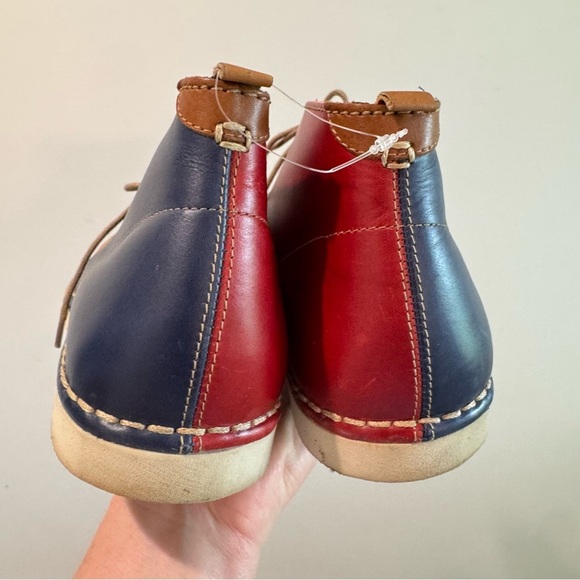 SWEAR London Davis Tricolor Leather Chukka Boots Size 44 - Picture 4 of 9